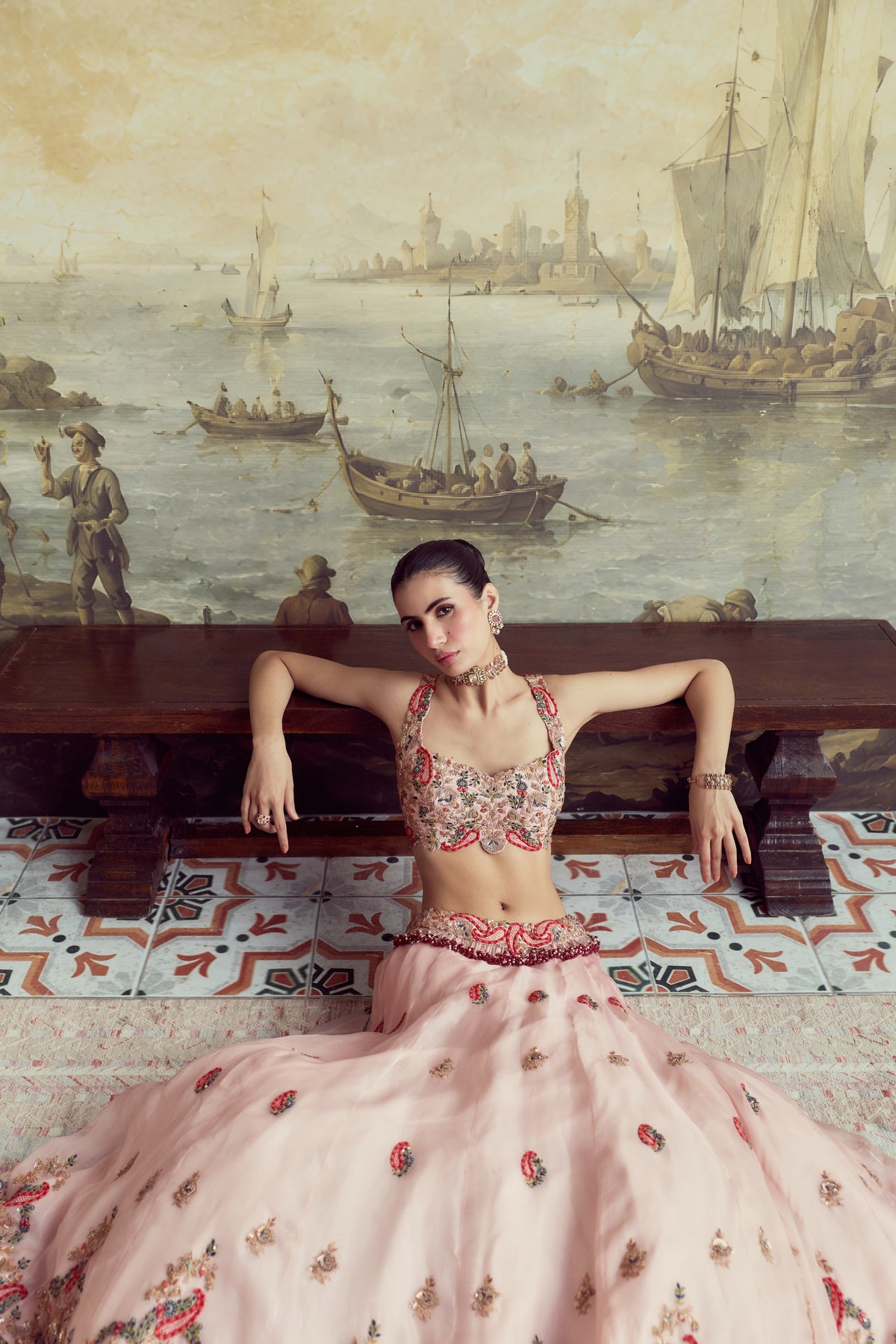 AV Multithread Lehenga