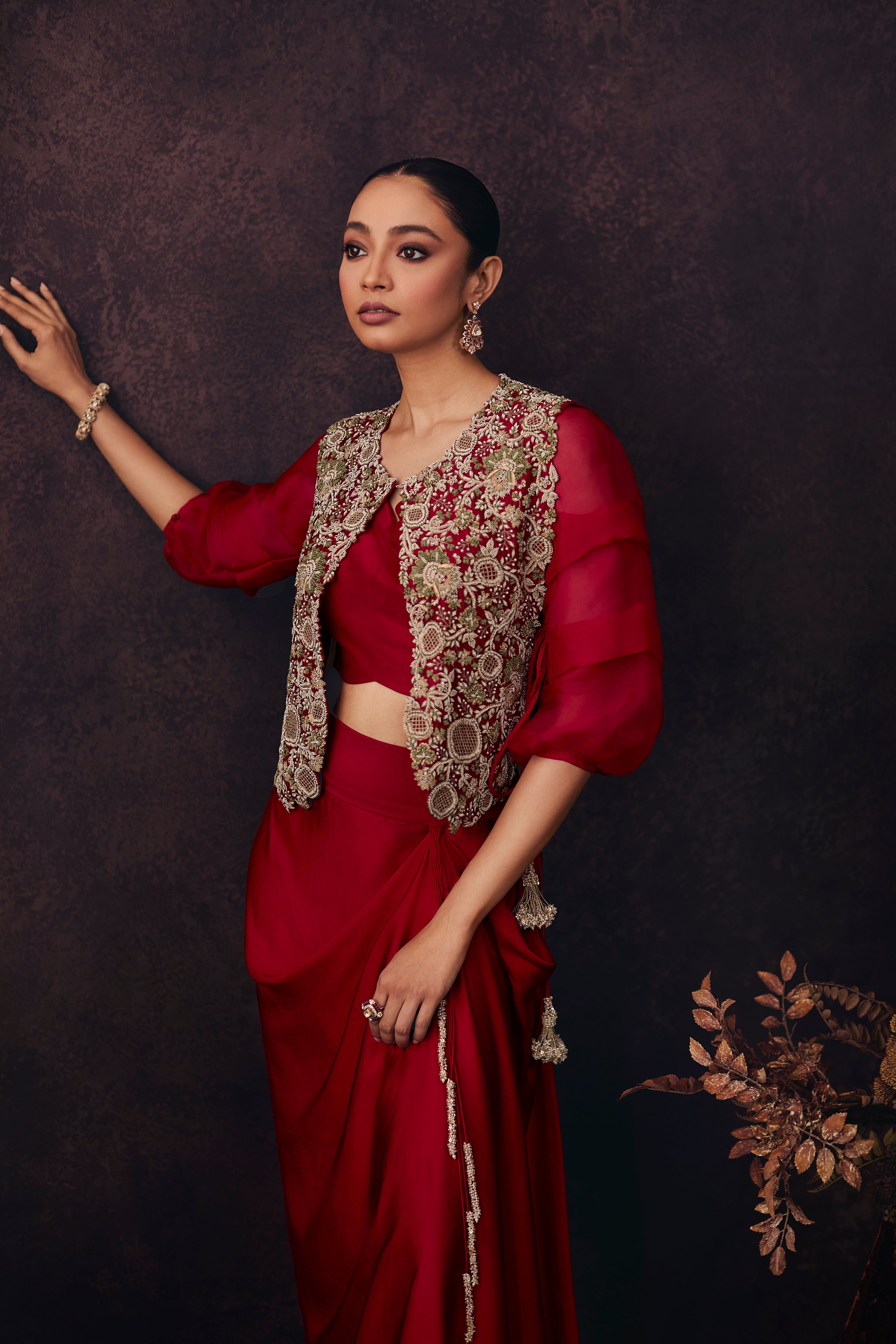 UP Moti Jacket Set