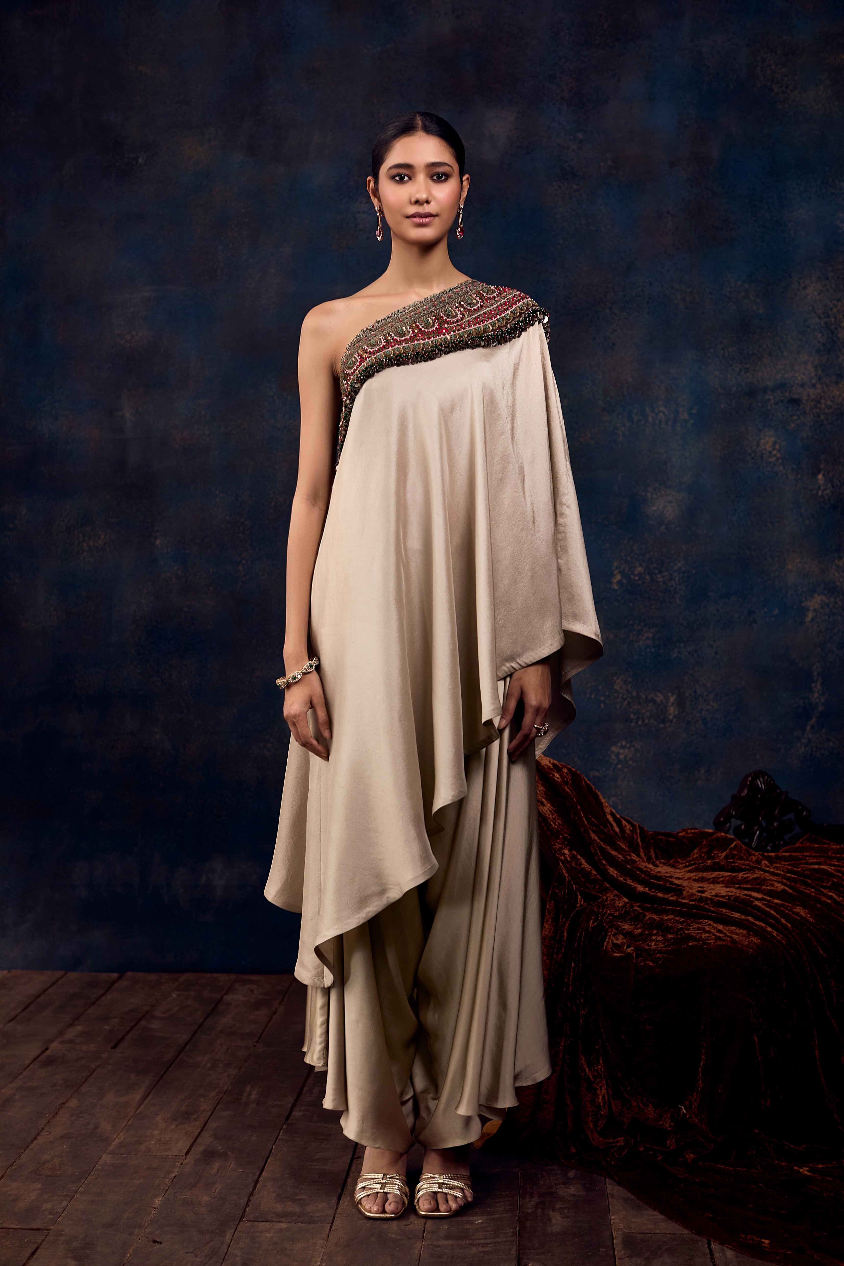 AV Dori Thread Off Shoulder Dress