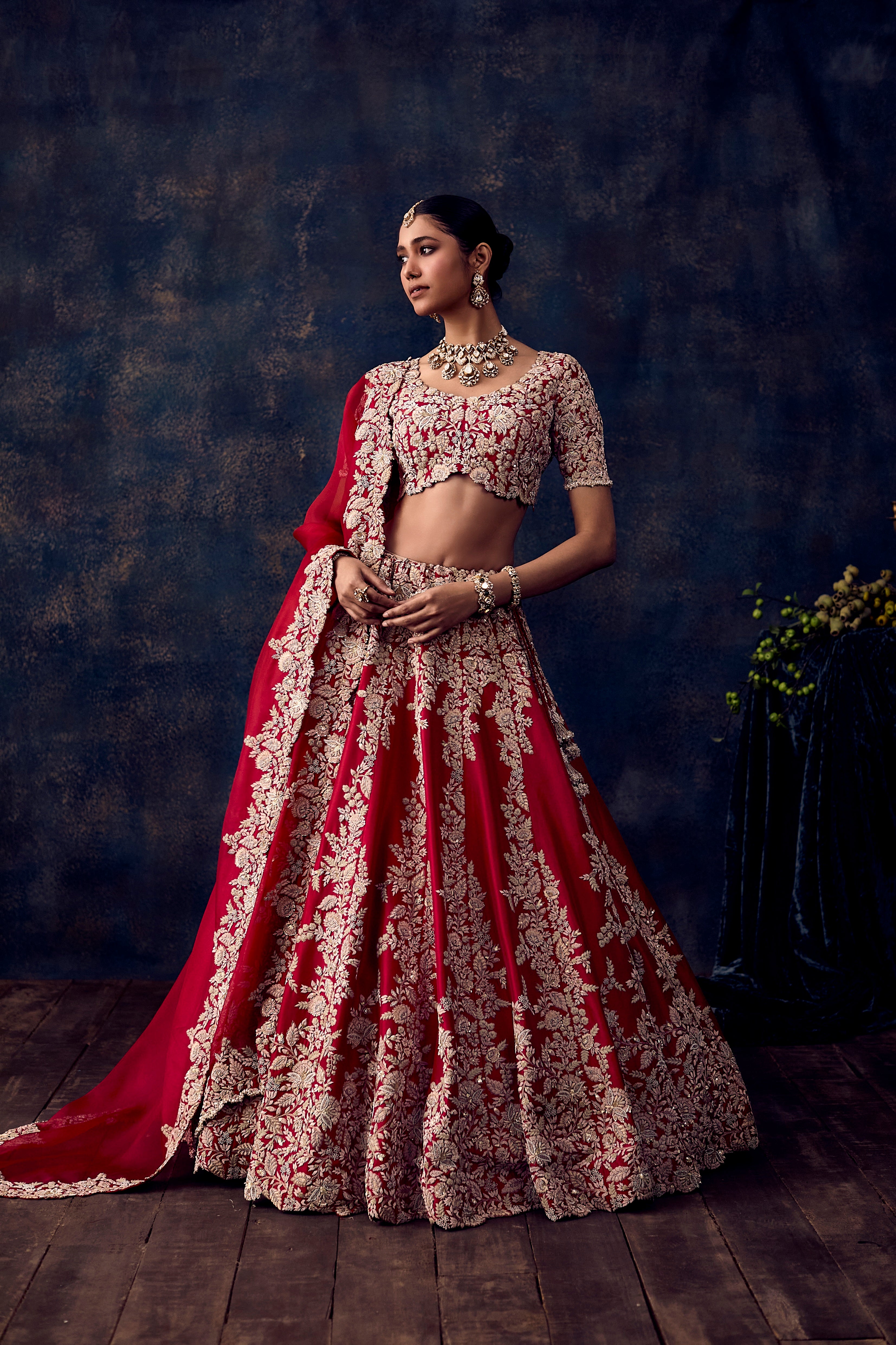 AS Maal Resham Lehenga