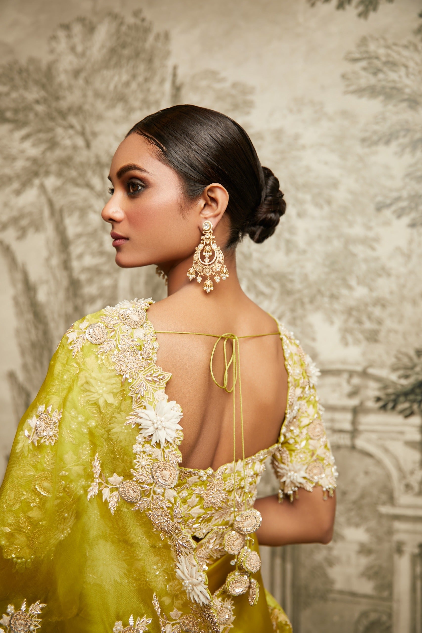 Up 3d Flower Saree