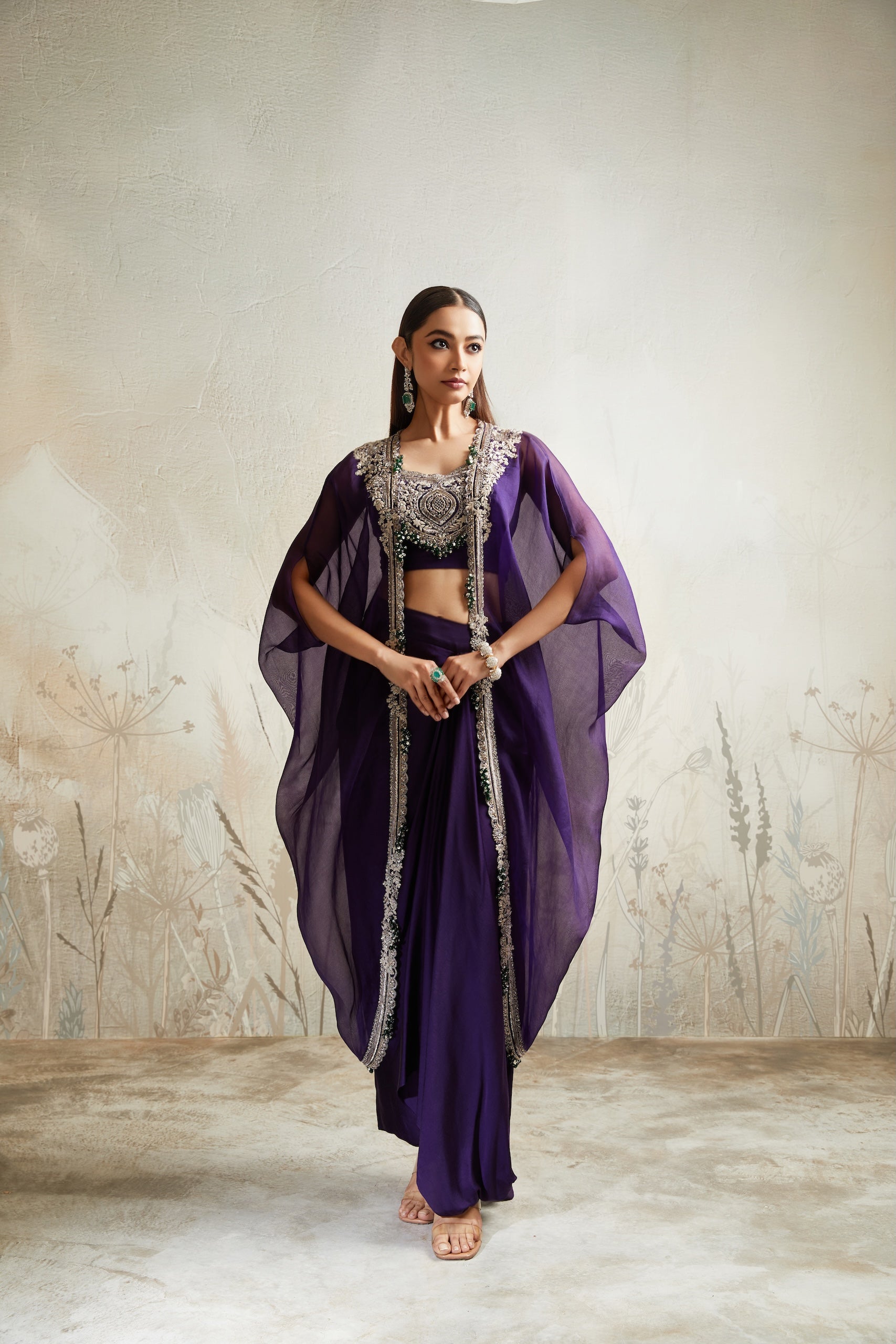 AS Maal Butterfly Skirt Set