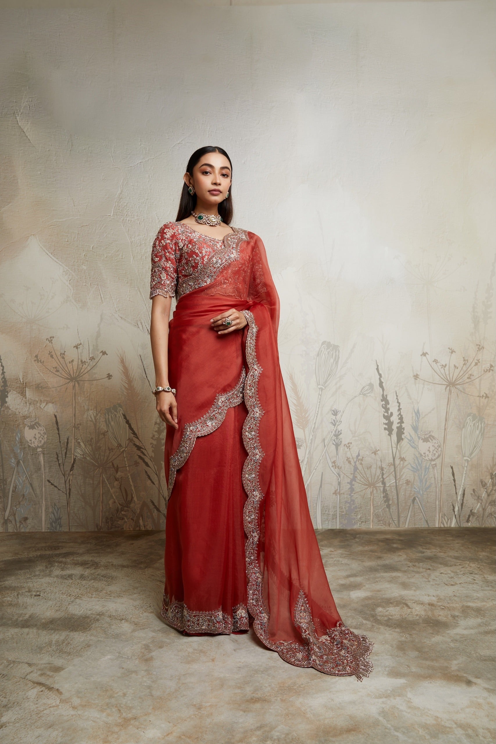 AM Corner Butta Saree