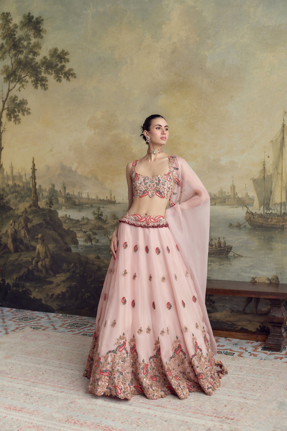 AV Multithread Lehenga