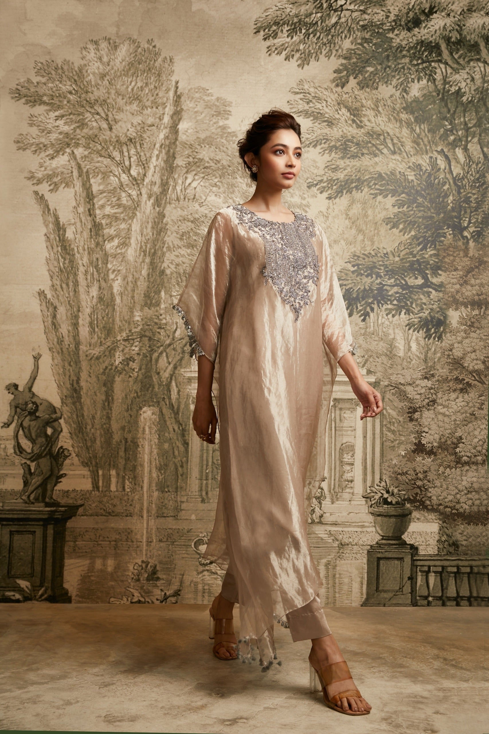 As Antique Tissue Kaftaan