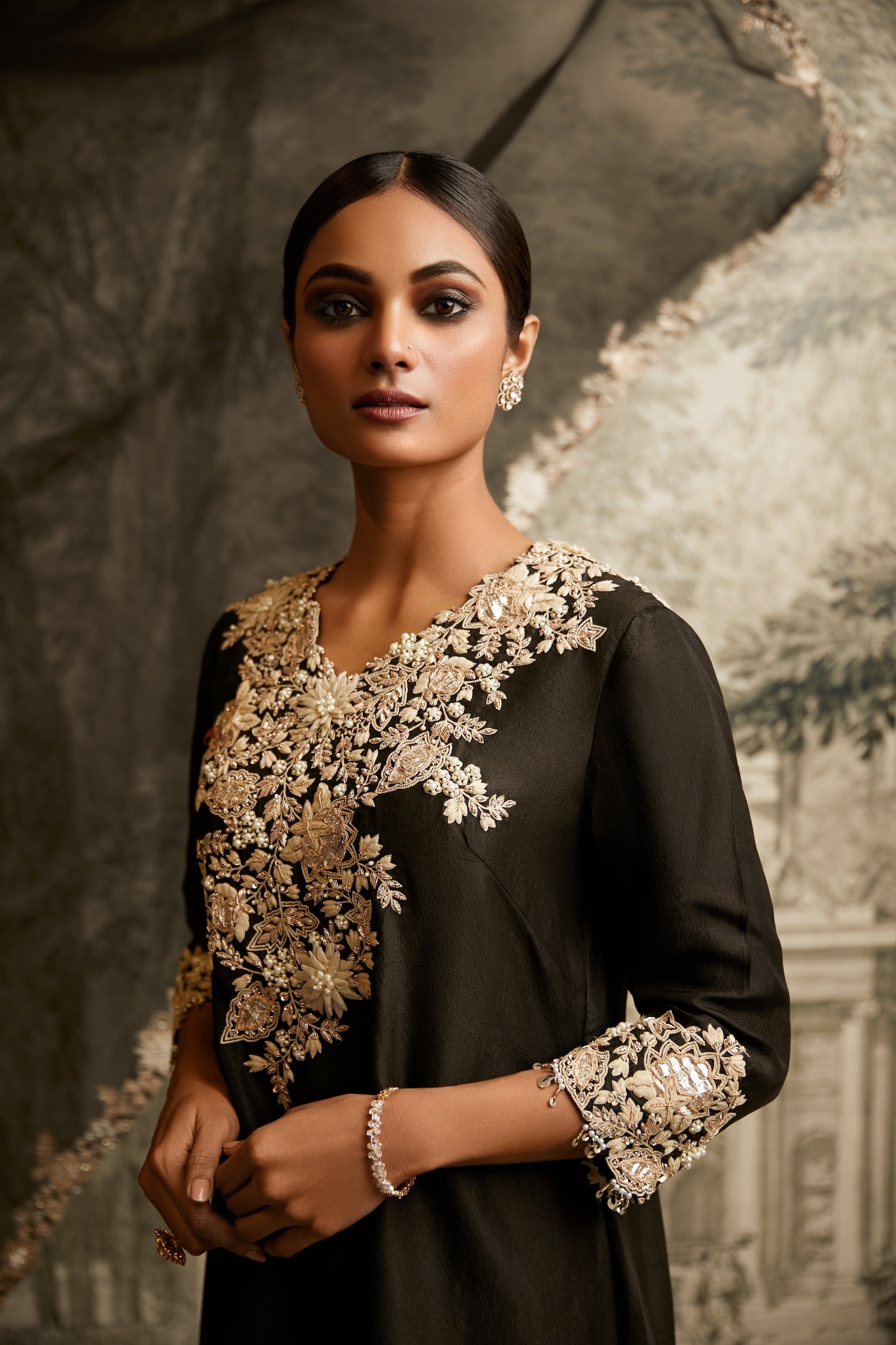 Up 3d Flower Long Suit