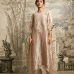 Up Maal Lampi Tissue Kaftaan