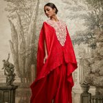 Up Maal Lampi Crushed Kaftaan