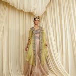 AS Antique Grey Tissue Skirt set