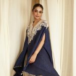 AV Offwhite Crushed Kaftaan