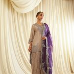 RS Antique Crushed Sharara Set