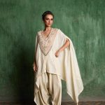 AS Moti Resham Crushed V Kaftaan