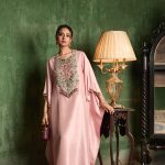 SN Green Thread Kaftaan